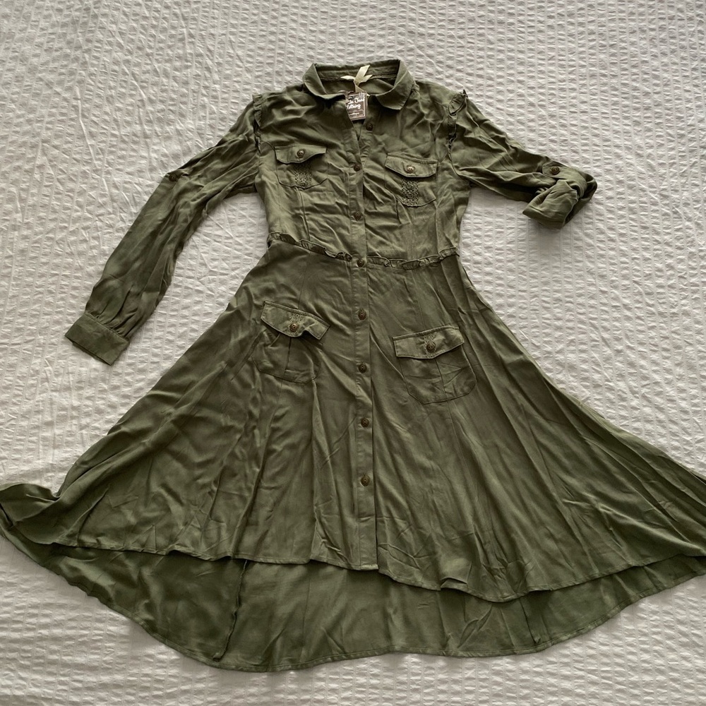NWT Matilda Jane Green Tree Canopy Dress (sz S)